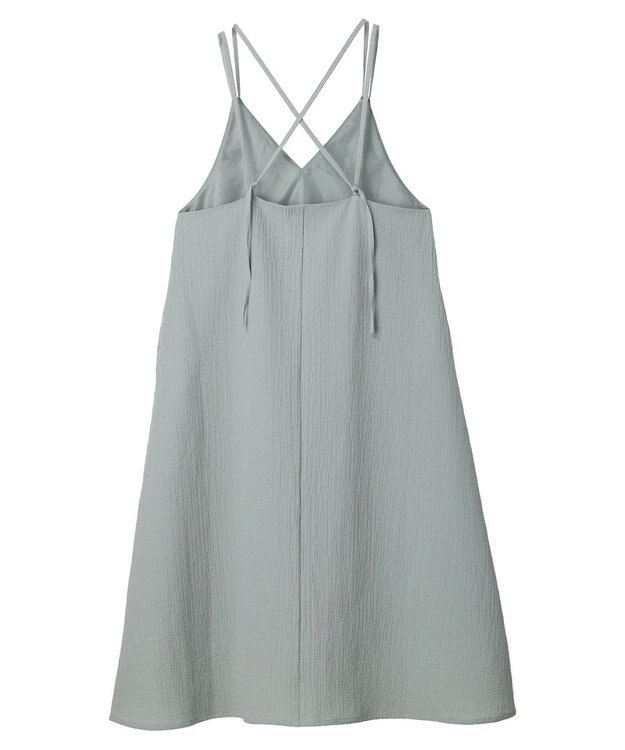 Green Parks 表面感キャミワンピース Blue