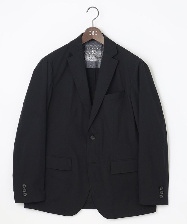 JOSEPH ABBOUD 【ポケッタブル/ストレッチ/ECO撥水】アクティブレジャー ジャケット ブラック系
