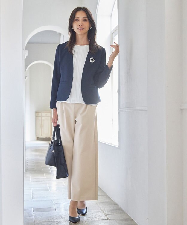 ANY 【WEB限定】ラインパールピアス(両耳用) シルバー