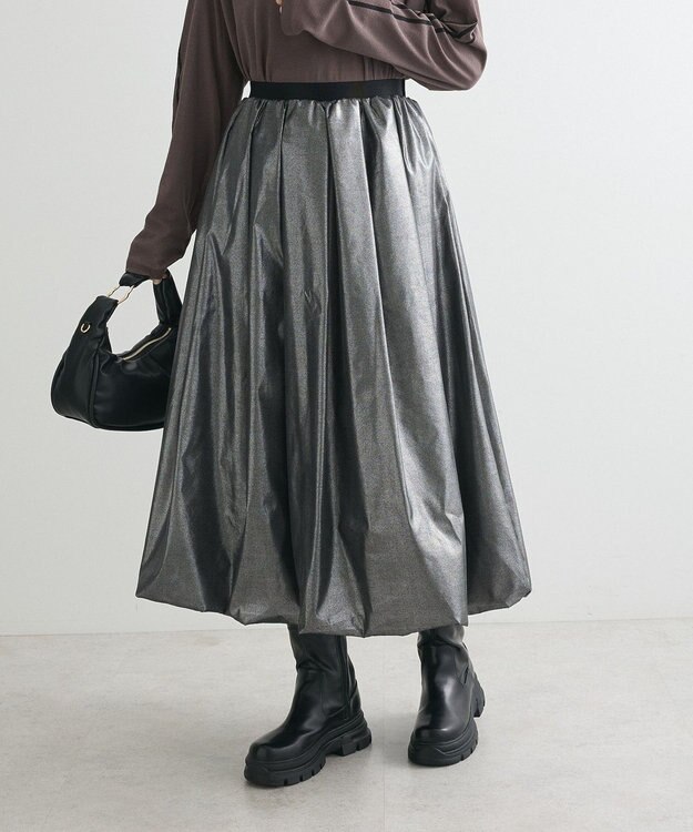 Green Parks ・ＥＬＥＮＣＡＲＥ　ＤＵＥ　バルーンスカート Black