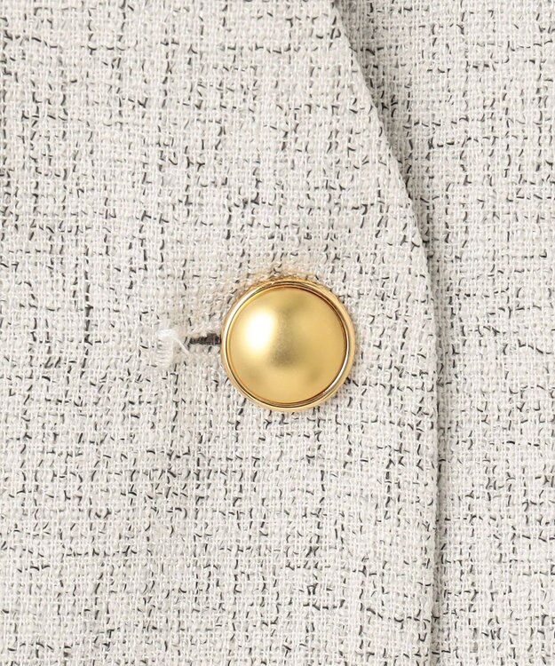 ANY ツィードライクブッチャージレ ライトグレー系