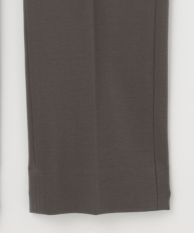 自由区 L 【洗える】WASHABLEPONTE テーパードパンツ カーキ系