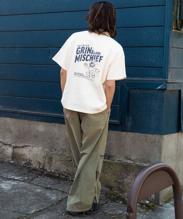 WEGO グラフィックスウェT（SS） オフホワイト