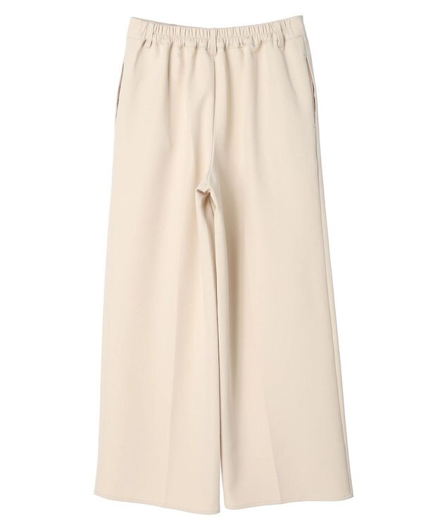 Green Parks きれいシルエットワイドパンツ Ecru