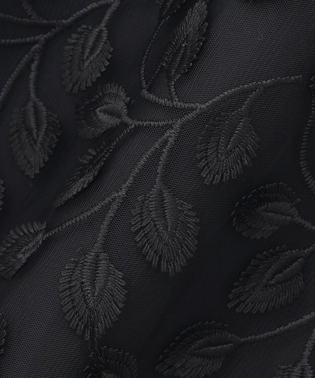 23区 【APPLAUDIR】バッグサテンストレッチ ドレス ブラック系