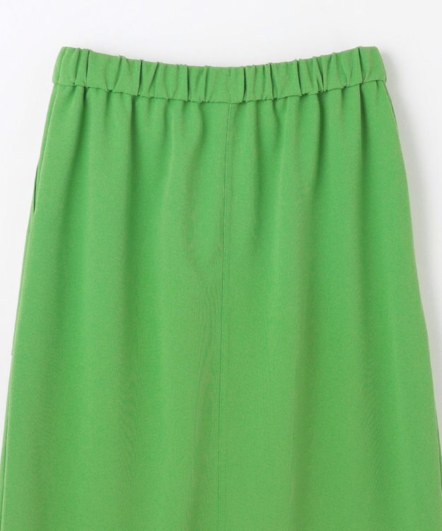 ANY L カットジョーゼットベイカースカート グリーン