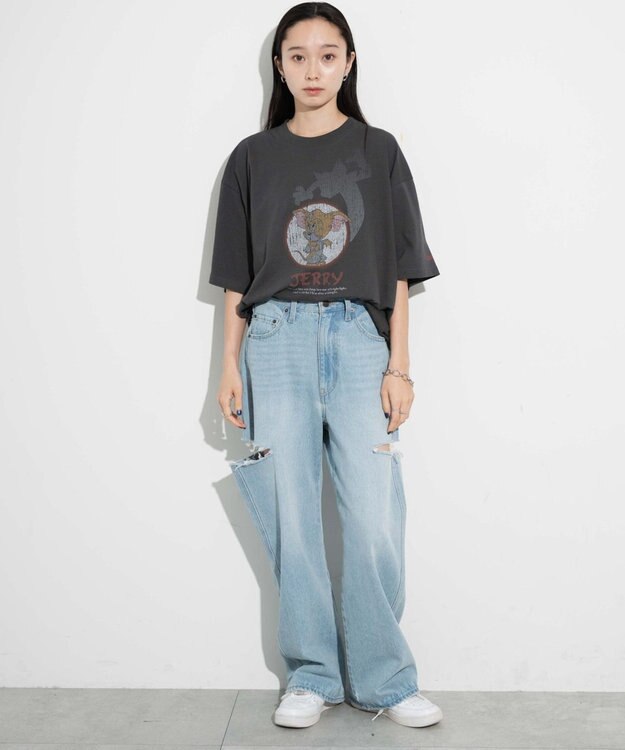 WEGO 【ユニセックス着用ITEM/綿100％/MLサイズ展開】TOM＆JERRY×WARNER　Tシャツ 柄3