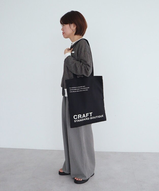 CRAFT STANDARD BOUTIQUE クラフトロゴトートバック Black