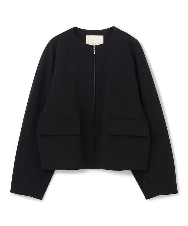 uncrave 【撥水・洗濯機洗い可】プルーフ ダブルクロス ブルゾン（uncrave WHITE） ブラック