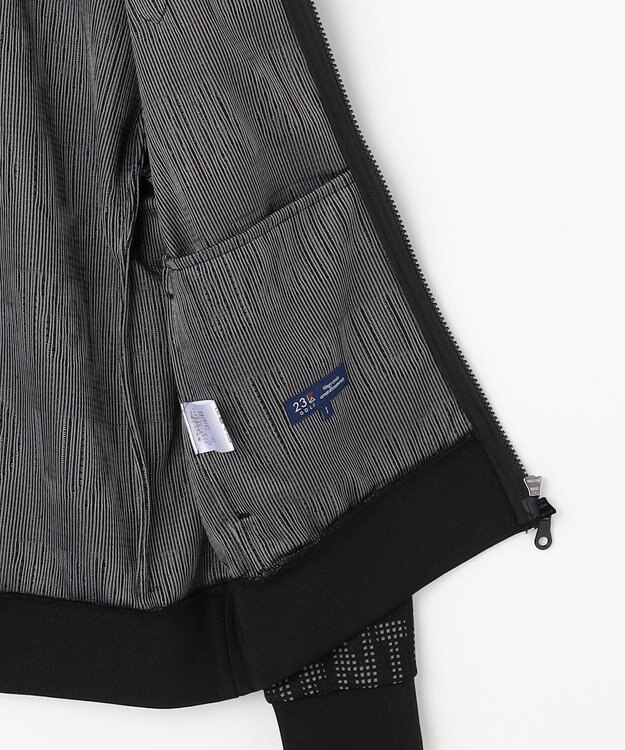 23区GOLF 【WOMEN】ロゴジャガードトラックジャケット ブラック系5