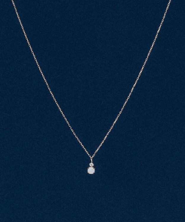 Phoebe 【K10】ジュエルラックネックレス　オパール/10月誕生石/天然石/全長:40cm