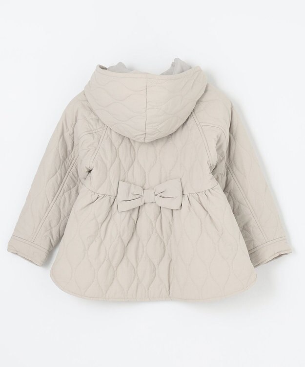 ANY KIDS キルティングブルゾン ライトベージュ