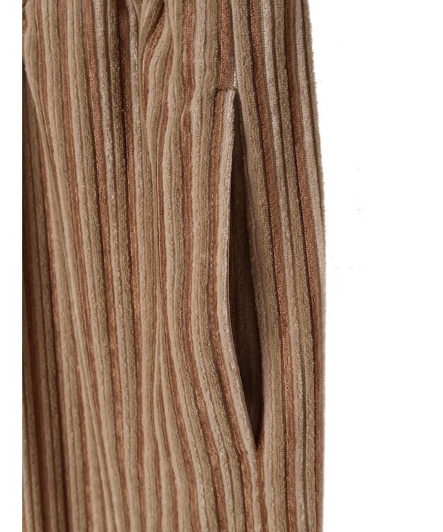 Green Parks ・ＳＵＧＡＲ　ＳＰＯＯＮ　多色コールナロースカート Beige