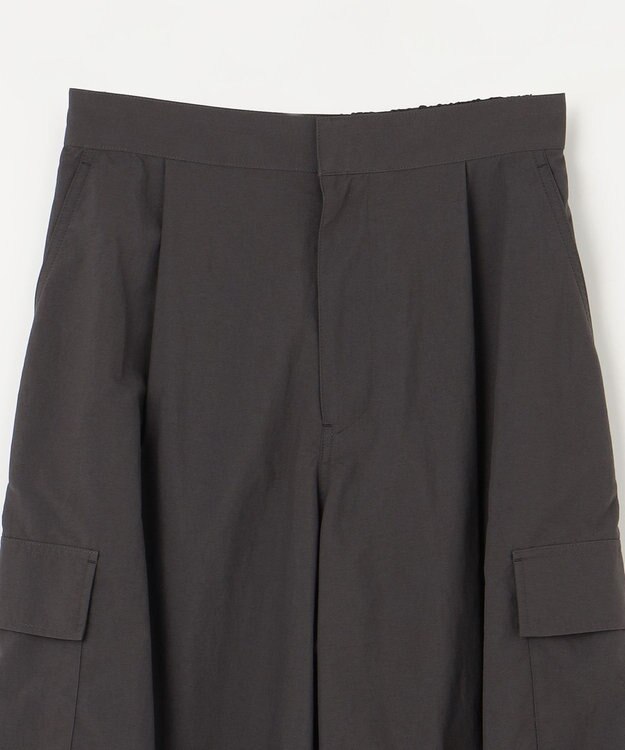 NAVE 【ReNAVE・洗える/撥水加工/接触冷感/UVケア/セットアップ】ナイロンタスラン カーゴパンツ グレー系