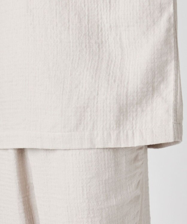 UCHINO マシュマロガーゼシンプルパジャマ ユニセックス ベージュ