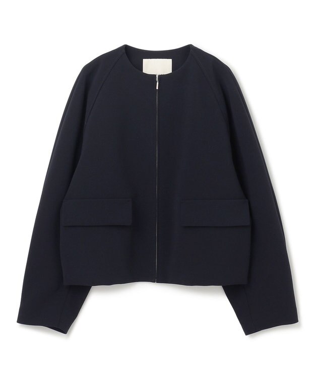 uncrave 【撥水・洗濯機洗い可】プルーフ ダブルクロス ブルゾン（uncrave WHITE） ネイビーA