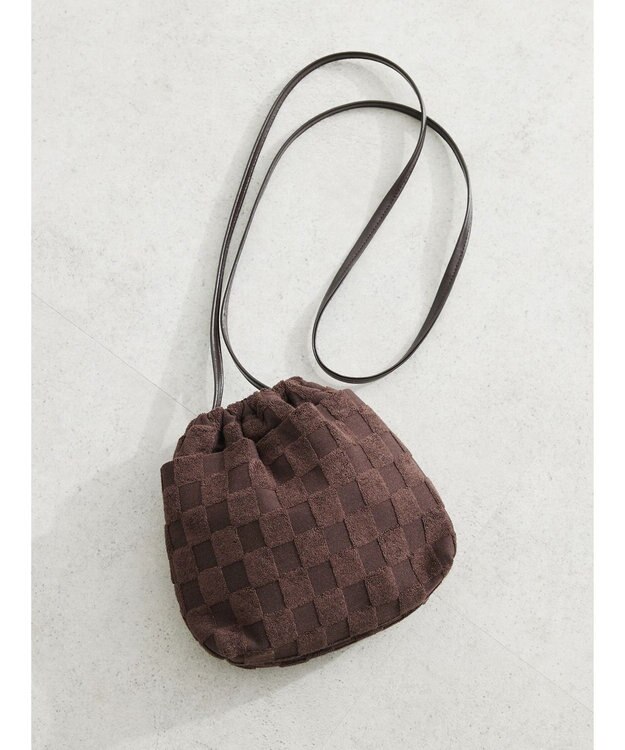 Green Parks ・ＱＵＯＮ　イージーポーチショルダー Brown