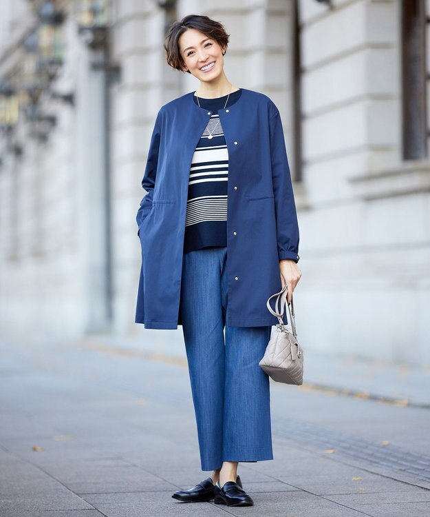 J.PRESS LADIES 【WEB限定】2way パール イヤカフ リング ゴールド系