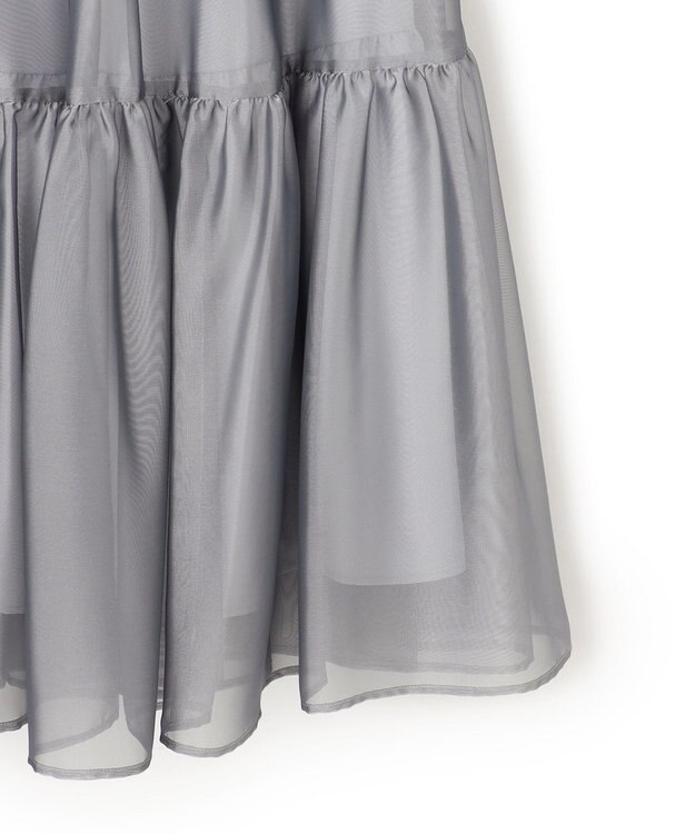 TOCCA CRYSTAL SHEER スカート グレー系