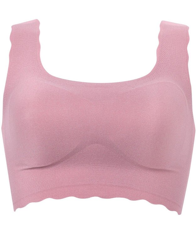 WACOAL 【GOCOCi ゴコチ】 ノンワイヤーブラ ハーフトップ まるでつけていないような着ごこち ムレにくい フラット仕上げ ホックなし CGG510 /ワコール ストロベリー