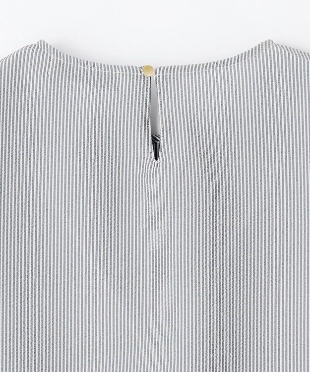 ANY 【洗濯機可】サッカーストライププルオーバー ネイビーストライプ