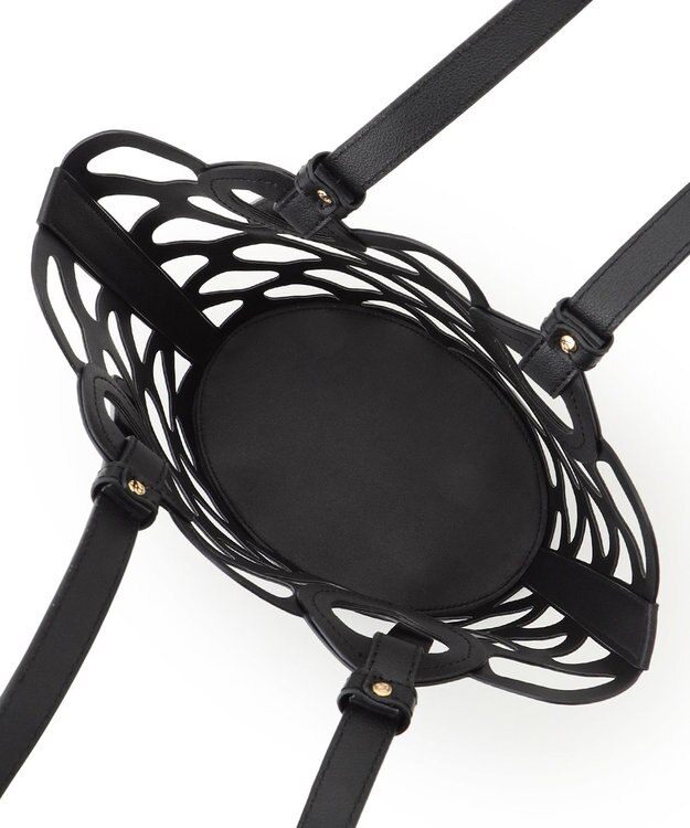 23区 【Oggi6月号掲載】Ratti ドローイング ペイズリー プリント コンビ バッグ ブラック系