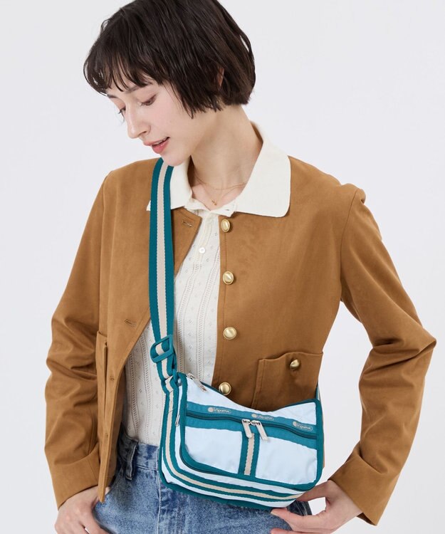 LeSportsac SMALL EVERYDAY BAG/スペクテイタークリアスカイ/ティール スペクテイタークリアスカイ/ティール