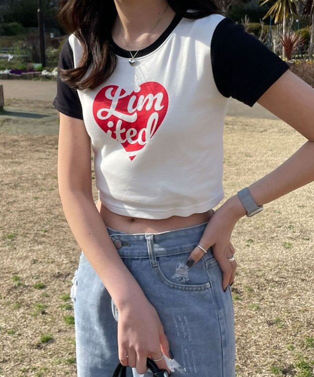 WEGO デザインプリントチビＴ 柄8