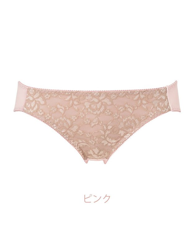 BRADELIS New York 【NuBra】クラシカルブーケ ショーツ デザインヌーブラ ピンク