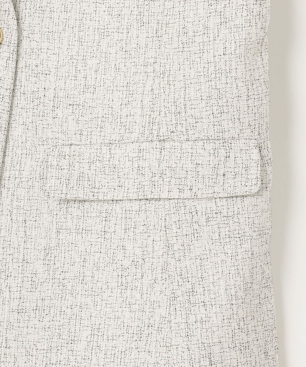 ANY ツィードライクブッチャージレ ライトグレー系