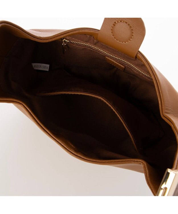 UNBILLION カカトゥ kakatoo / メタルポイント2wayショルダーバッグ キャメル