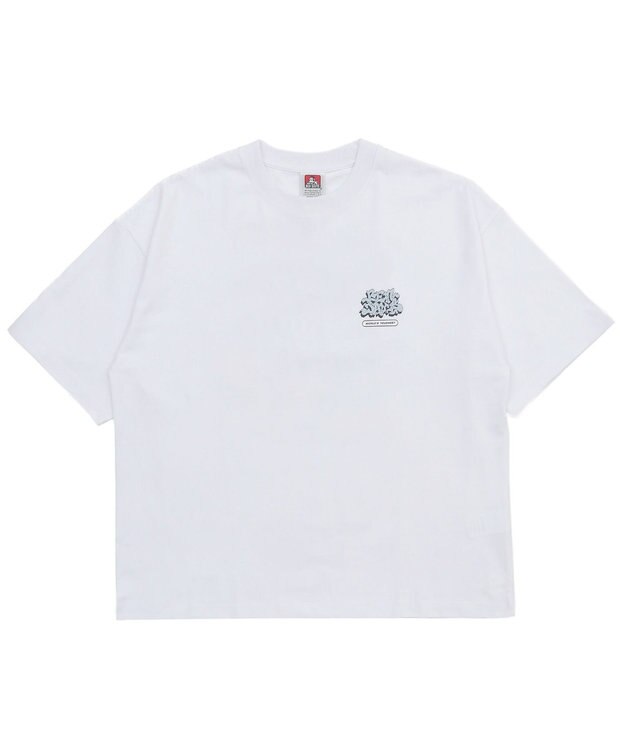 WEGO 別注BENDAVISIプランプロゴT（SS） ホワイト