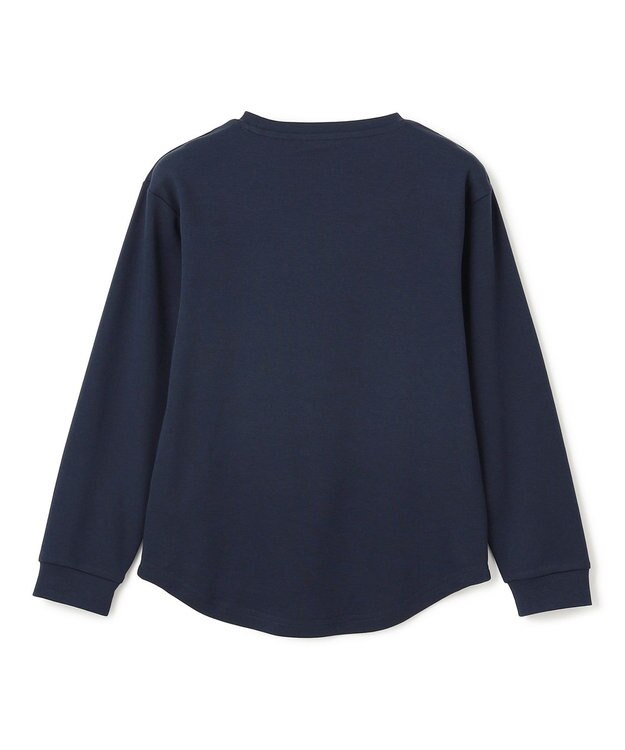 UNFILO 【110-150cm】選べるアソート ロゴロンT(UNISEX) [プリントロゴ]ネイビー