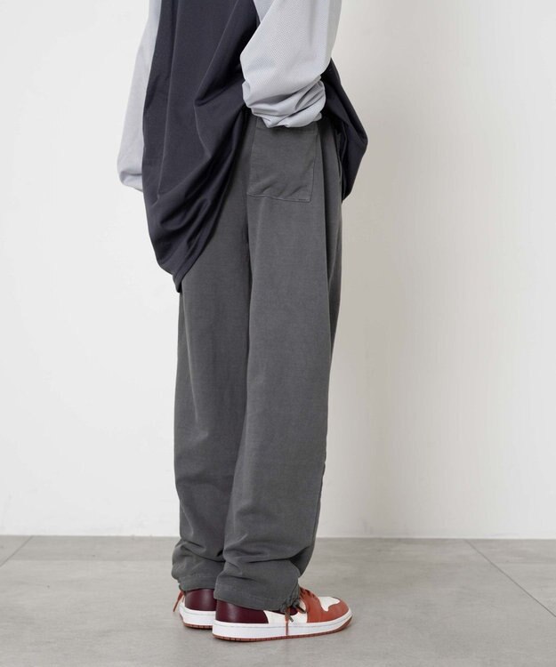 WEGO 【KIDS】ロゴスウェットパンツ（JUNIOR） スミクロ