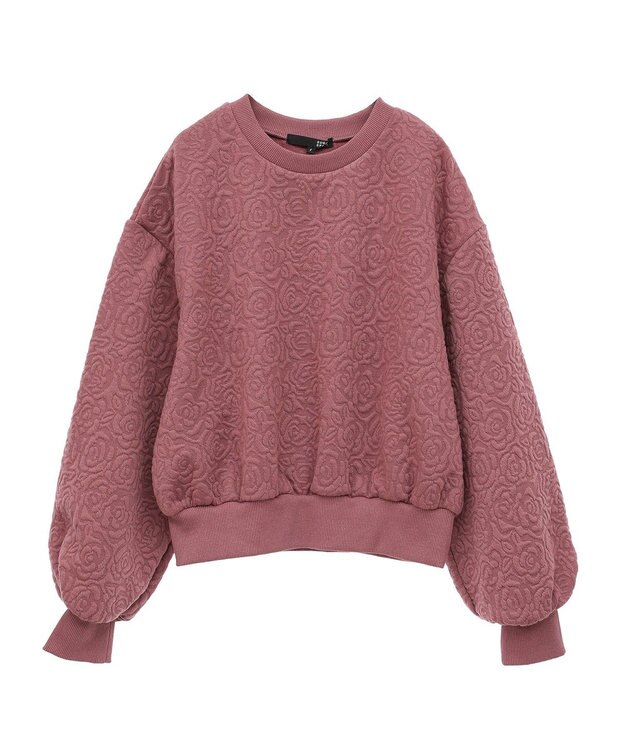 Green Parks ・ＳＵＧＡＲ　ＳＰＯＯＮバラジャカードプルオーバ Pink