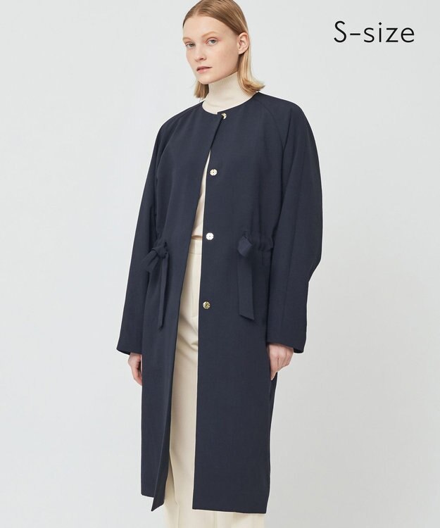 BEIGE， 【S-size】PORDIC / スプリングコート Navy