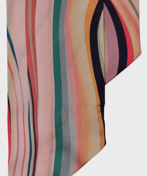 Paul Smith プリント ナロースカーフ マルチカラー