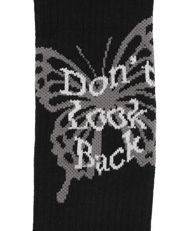 WEGO バックデザインソックス（R） ブラック