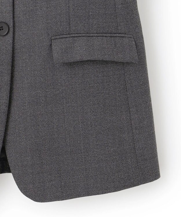 23区 【セットアップ対応】TWサキソニー シングル ジャケット グレー系