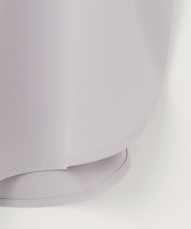 ANY SIS S 【接触冷感・UVカット・吸水速乾】サラキレイ ブラウス ライトグレー