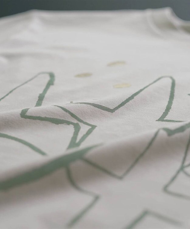 nitorito 【UNISEX】tori Tシャツ green×(Gold箔プリント)