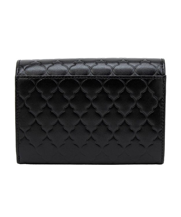 ANNA SUI エレノア 内Lファスナー二つ折り財布 クロ