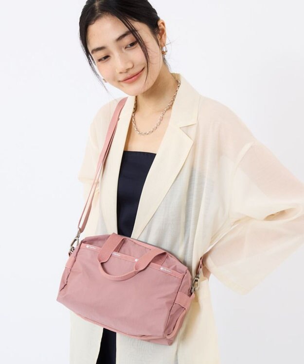 LeSportsac SMALL UPTOWN SATCHEL/ダスティーピンクC ダスティーピンクC