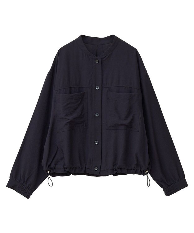 Green Parks シア‐シャツブルゾン Black