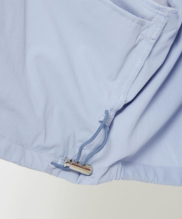 uncrave 【撥水・接触冷感・UVカット・洗濯機洗い可】マルチファンクションナイロン ２WAYブルゾン（uncrave STANDARD） サックス