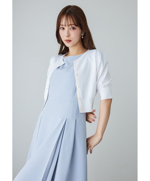 TOCCA BALOON ニットカーディガン アイボリー系