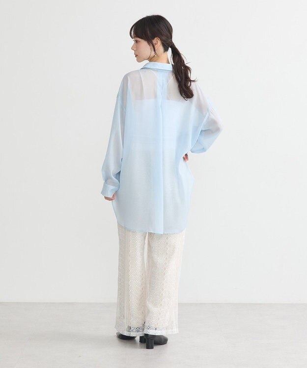 earth music&ecology レースパンツ Off White