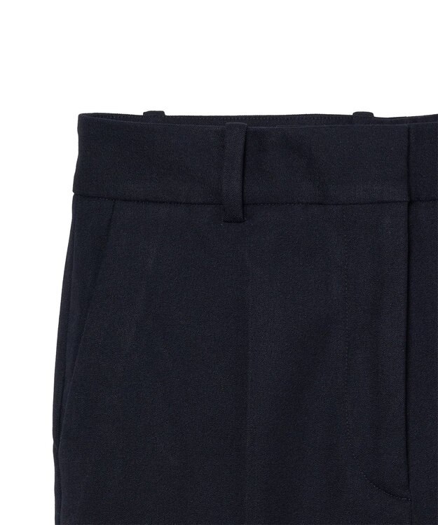 JOSEPH 【FOUNDATIONS】ギャバジンストレッチ　フィットフレアートラウザーズ Navy