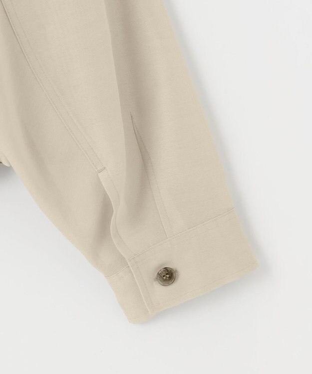 23区 【SLOW/一部店舗限定】シアーフォルム ブルゾン ベージュ系