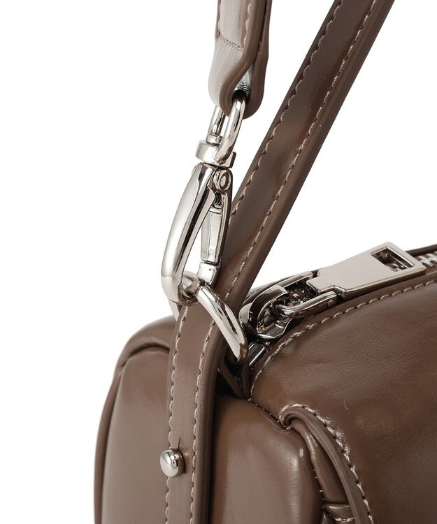 YECCA VECCA 【story.】CYLINDER CROSSBODY Mocha